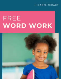 Free Word Work for kindergarten, 1st grade, and 2nd grade